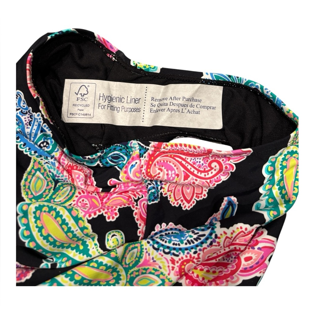 Leilani Poolside Paisley Kauai 1-Piece Swimsuit Size 6 NWT - Picture 4 of 5
